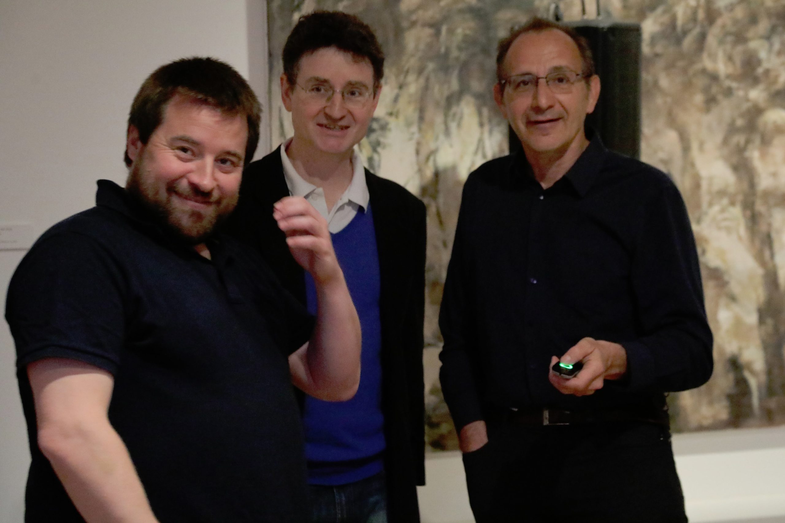 Marc Duret, Christophe Schmidt et Manuel Grandjean